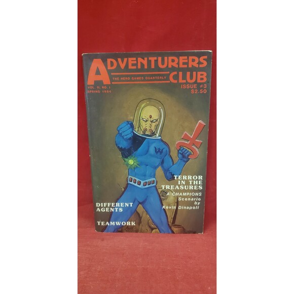 Adventurers Club Hero Games Quarterly Lot of 4 Magazines - Picture 4 of 5